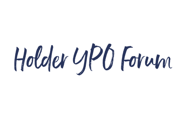 Holder YPO Forum